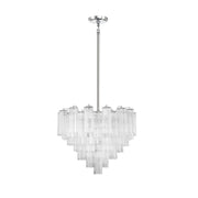 Crystorama Addis ADD-312-CH-CL – 26.75 Inch – 12 Light – Chandelier – Polished Chrome – Dry Rated