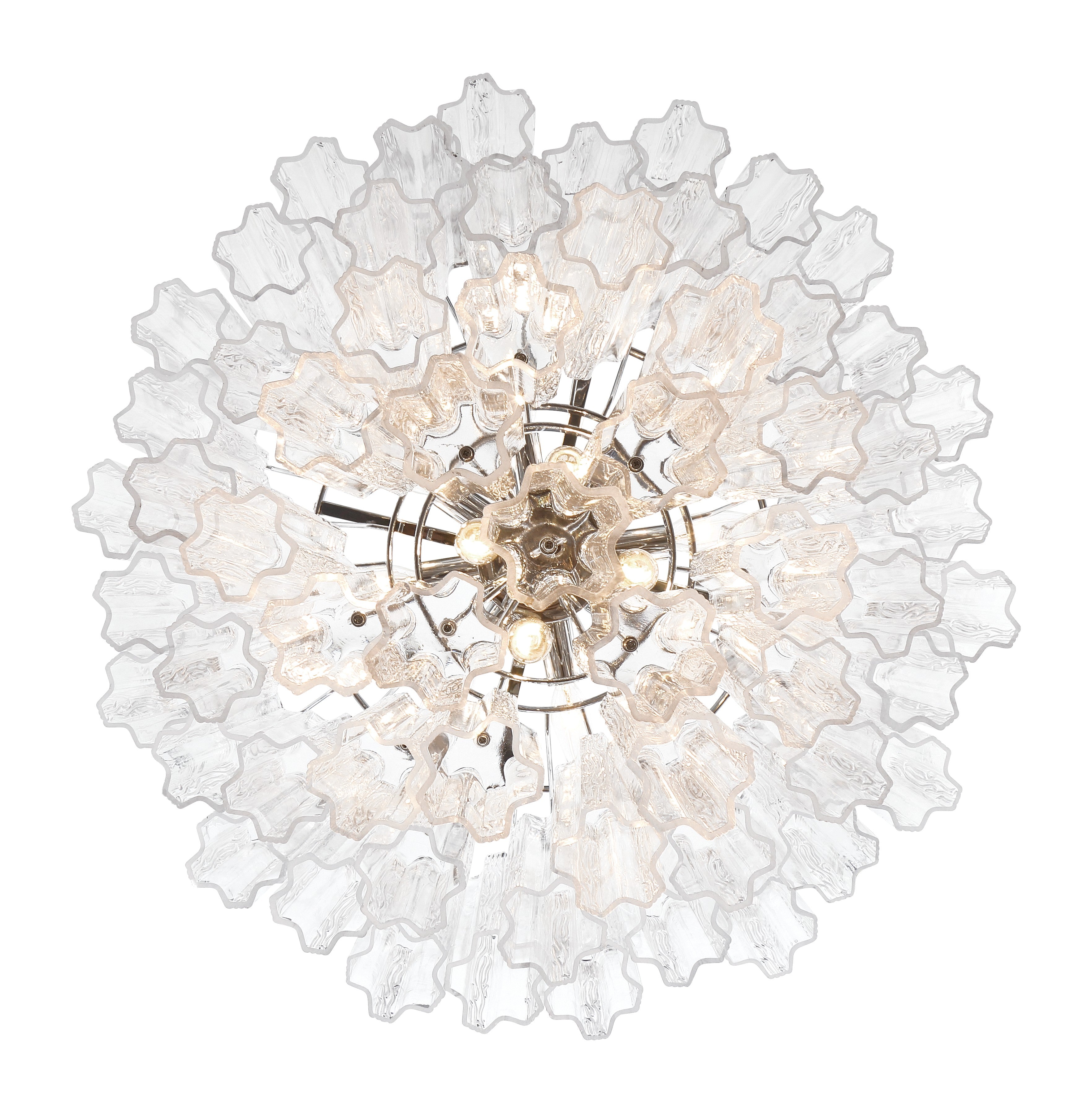 Crystorama Addis ADD-312-CH-CL – 26.75 Inch – 12 Light – Chandelier – Polished Chrome – Dry Rated