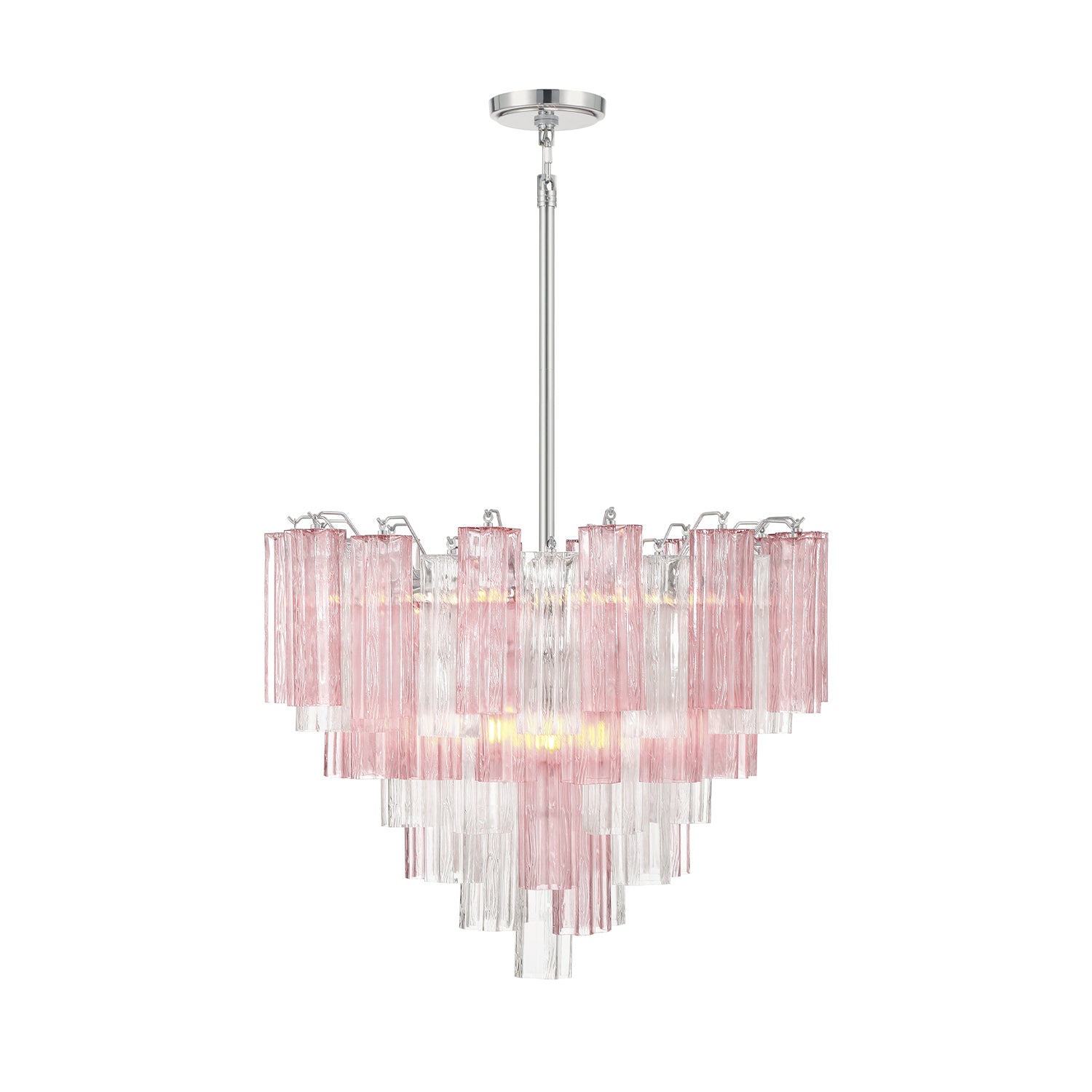 Crystorama Addis ADD-312-CH-SP – 26.75 Inch – 12 Light – Chandelier – Polished Chrome – Dry Rated