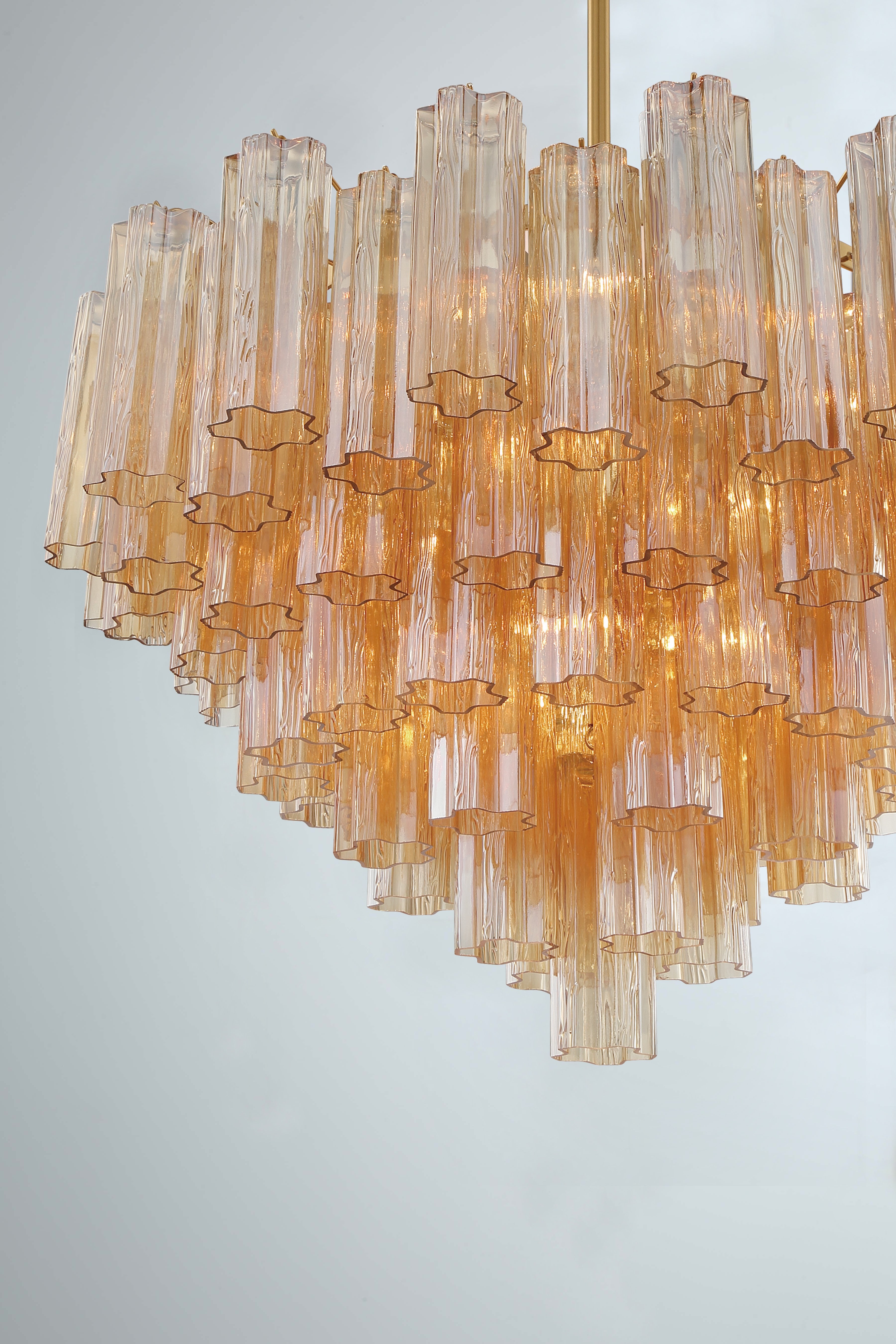 Crystorama Addis ADD-316-AG-AM – 32 Inch – 16 Light – Chandelier – Aged Brass – Dry Rated