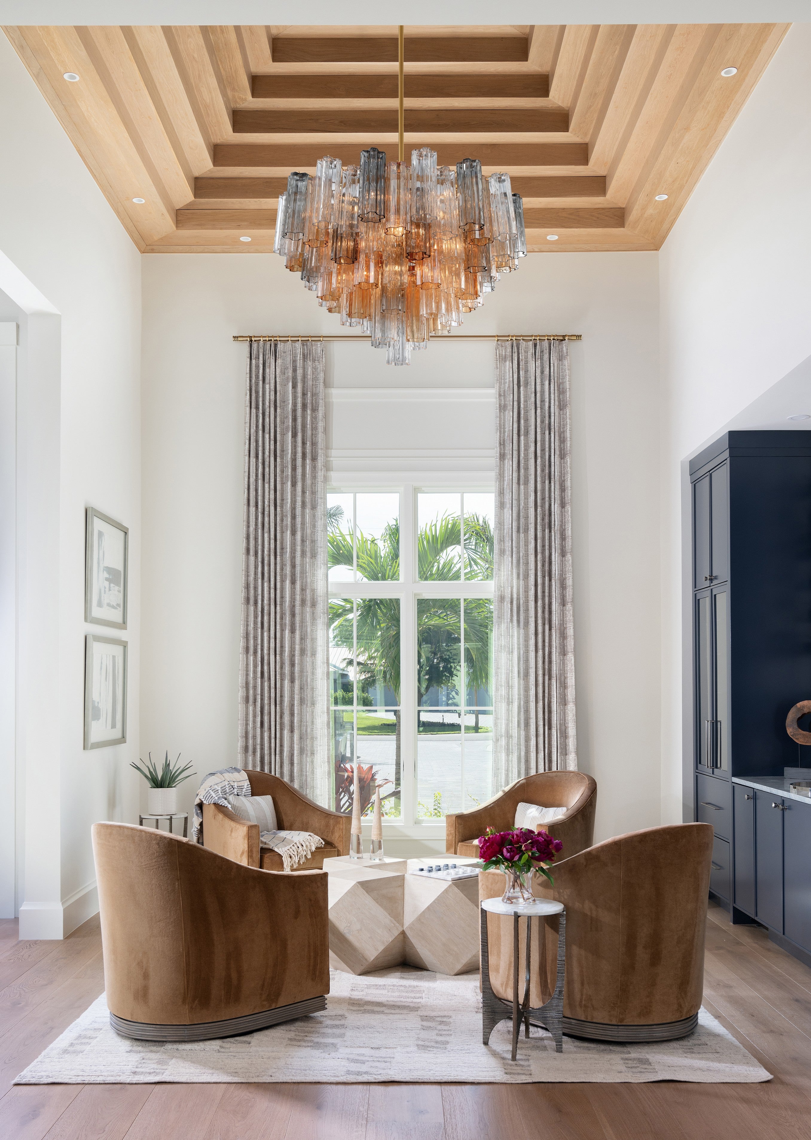 Crystorama Addis ADD-316-AG-AU – 32 Inch – 16 Light – Chandelier – Aged Brass – Dry Rated