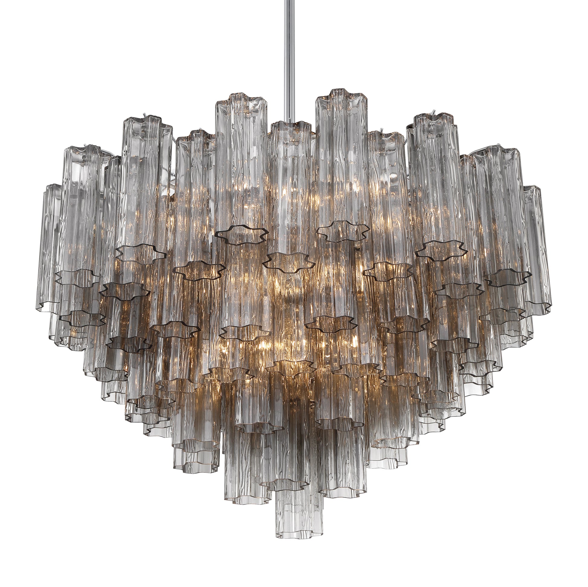 Crystorama Addis ADD-316-CH-SM – 32 Inch – 16 Light – Chandelier – Polished Chrome – Dry Rated