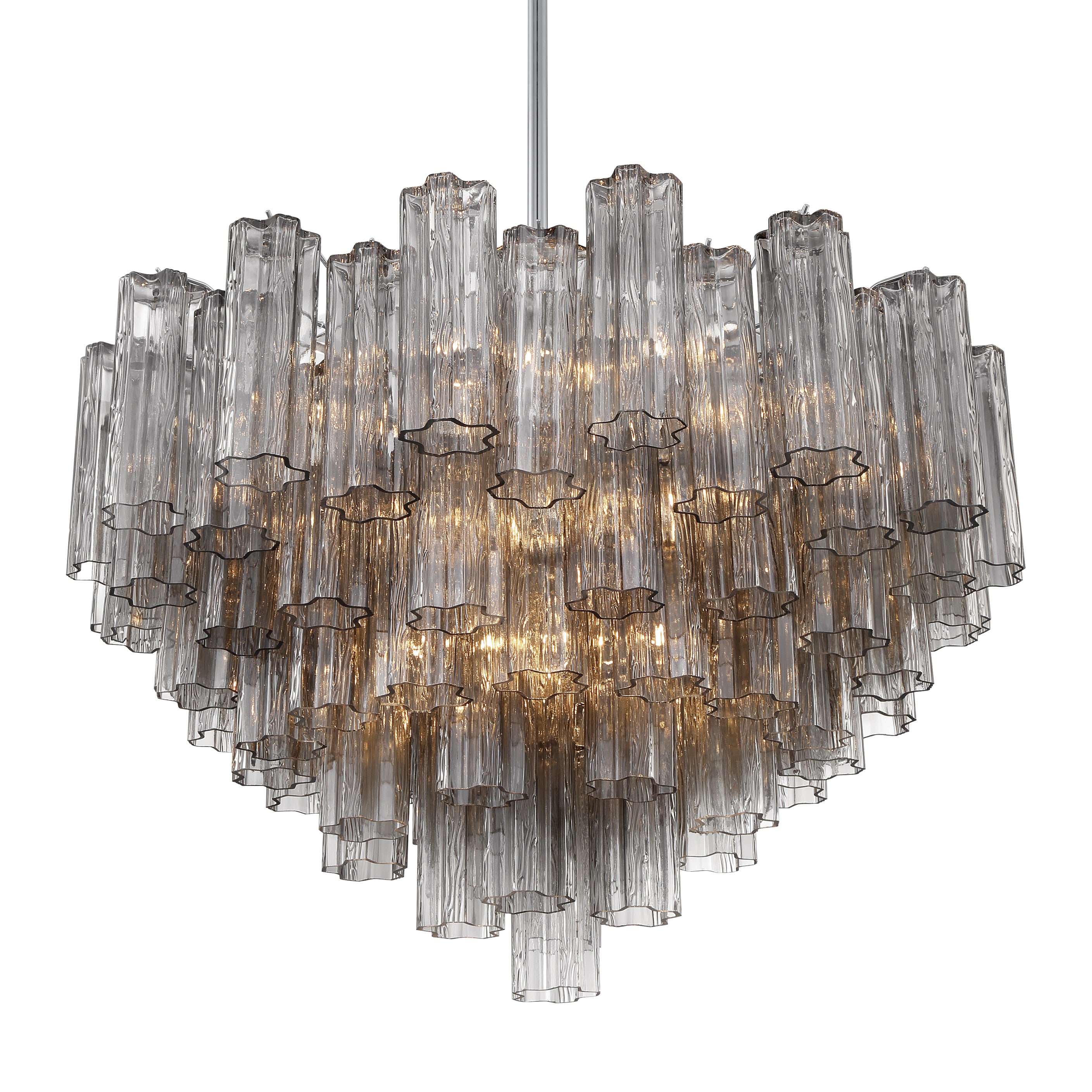 Crystorama Addis ADD-316-CH-SM – 32 Inch – 16 Light – Chandelier – Polished Chrome – Dry Rated
