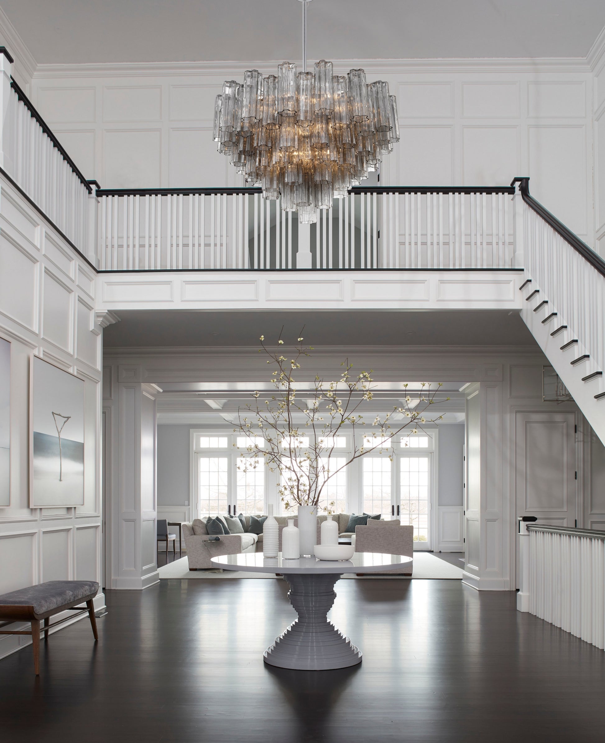 Crystorama Addis ADD-316-CH-SM – 32 Inch – 16 Light – Chandelier – Polished Chrome – Dry Rated