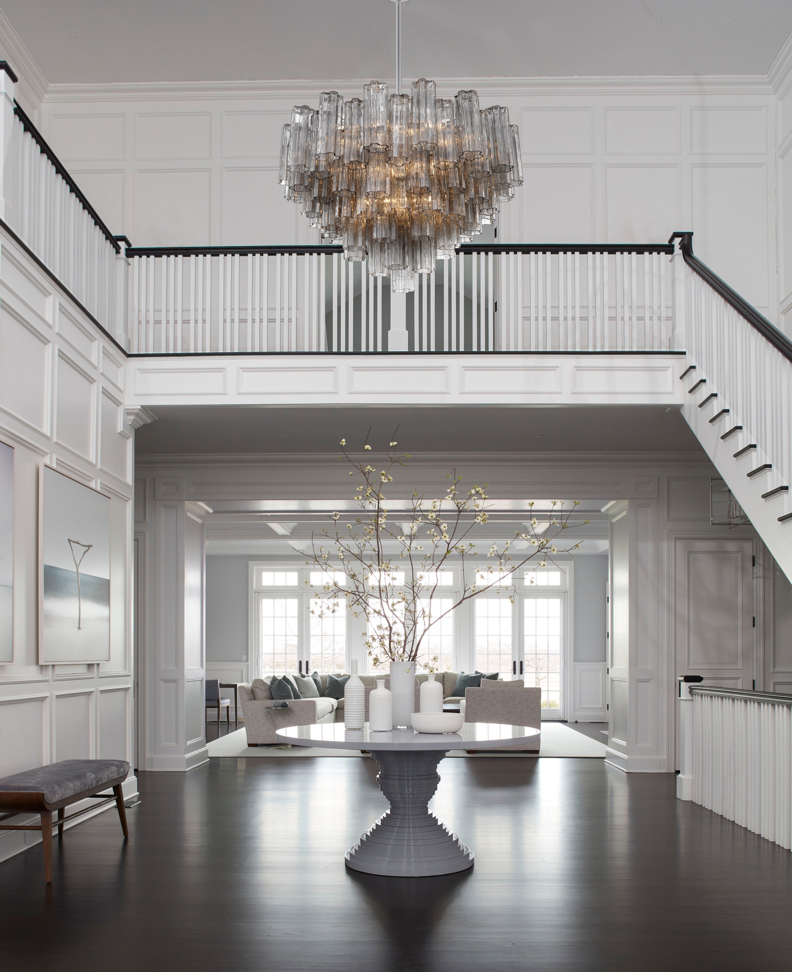 Crystorama Addis ADD-316-CH-SM – 32 Inch – 16 Light – Chandelier – Polished Chrome – Dry Rated