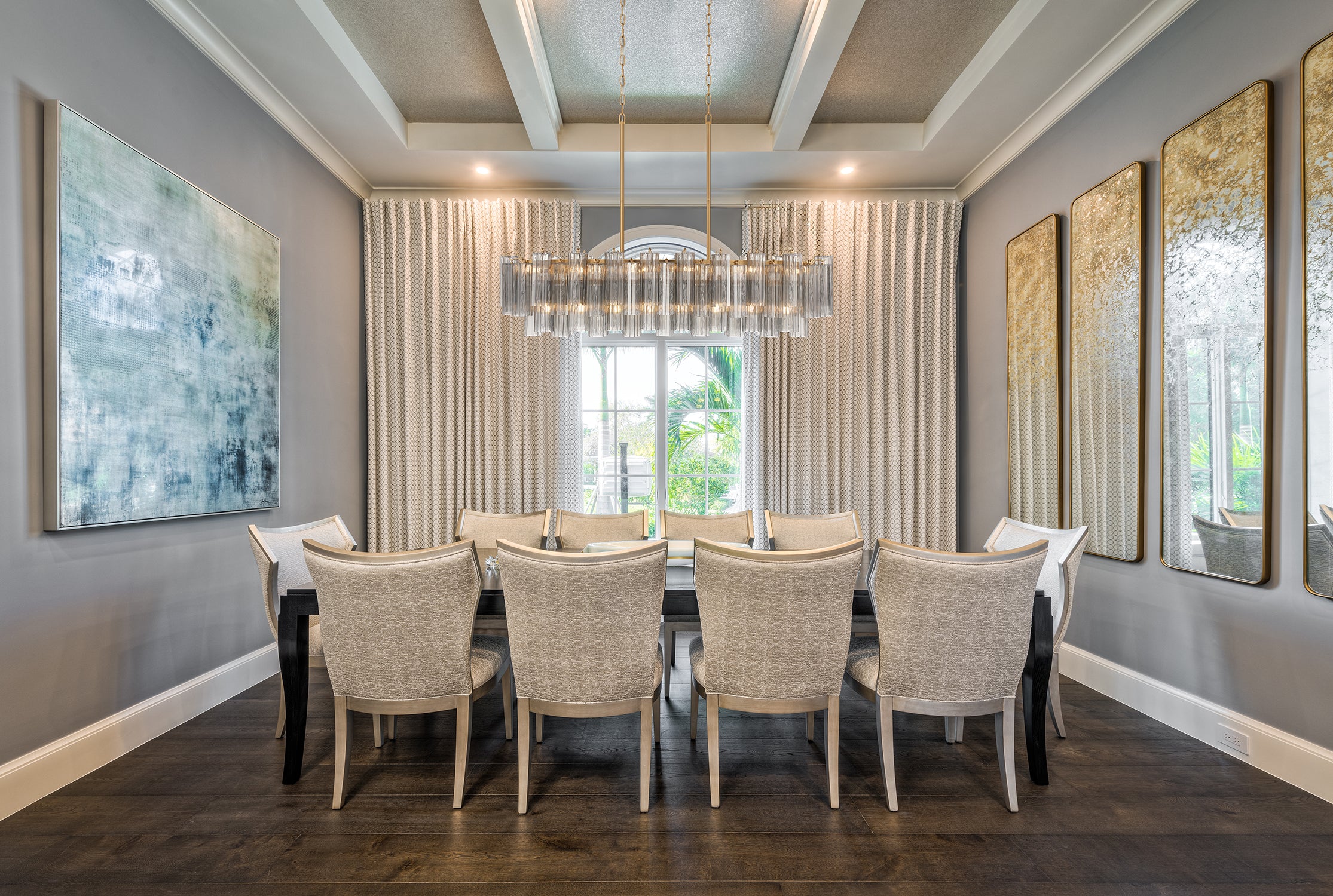 Crystorama Addis ADD-317-AG-SM – 52 Inch – 14 Light – Chandelier – Aged Brass – Dry Rated