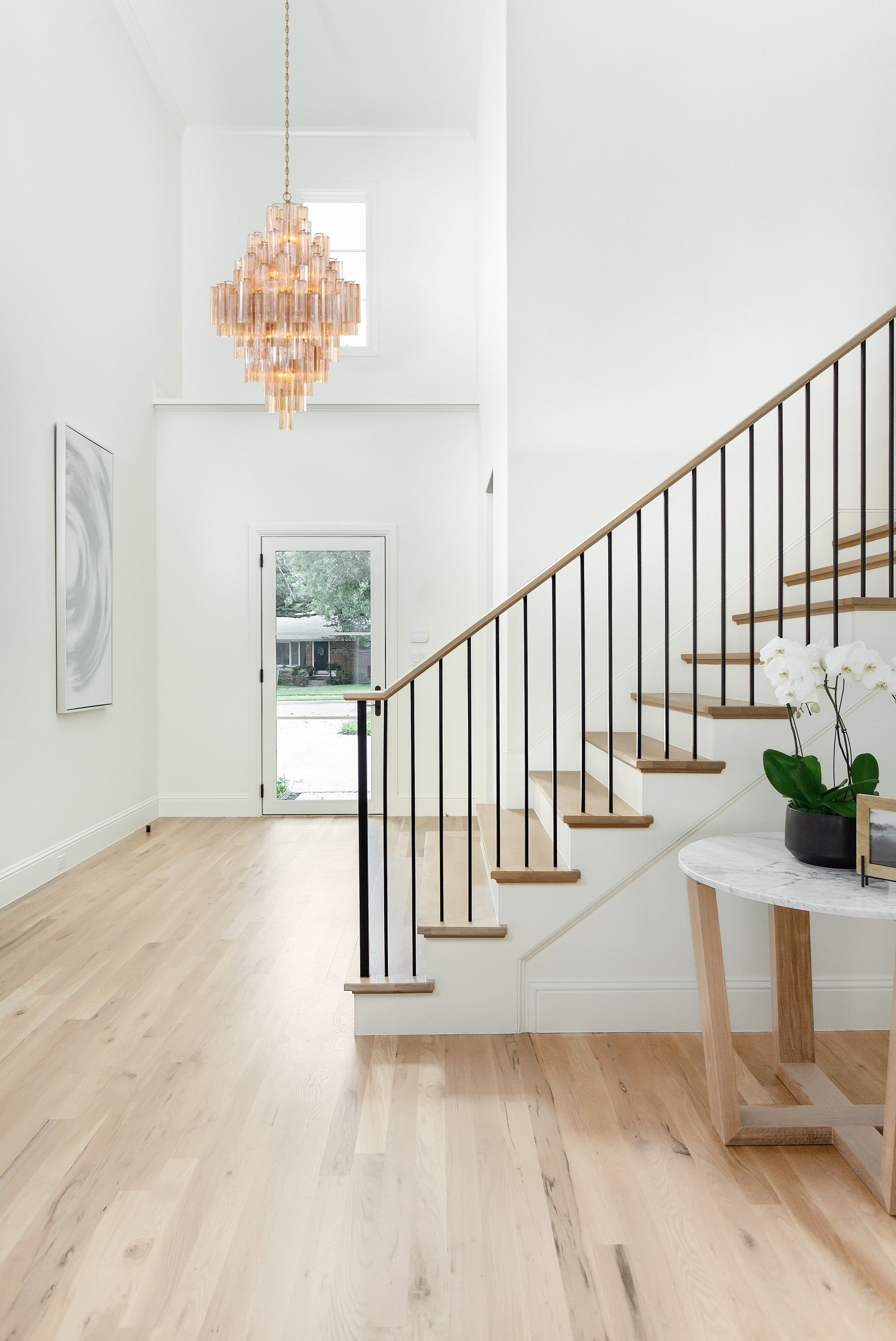 Crystorama Addis ADD-319-AG-AM – 31.5 Inch – 20 Light – Chandelier – Aged Brass – Dry Rated