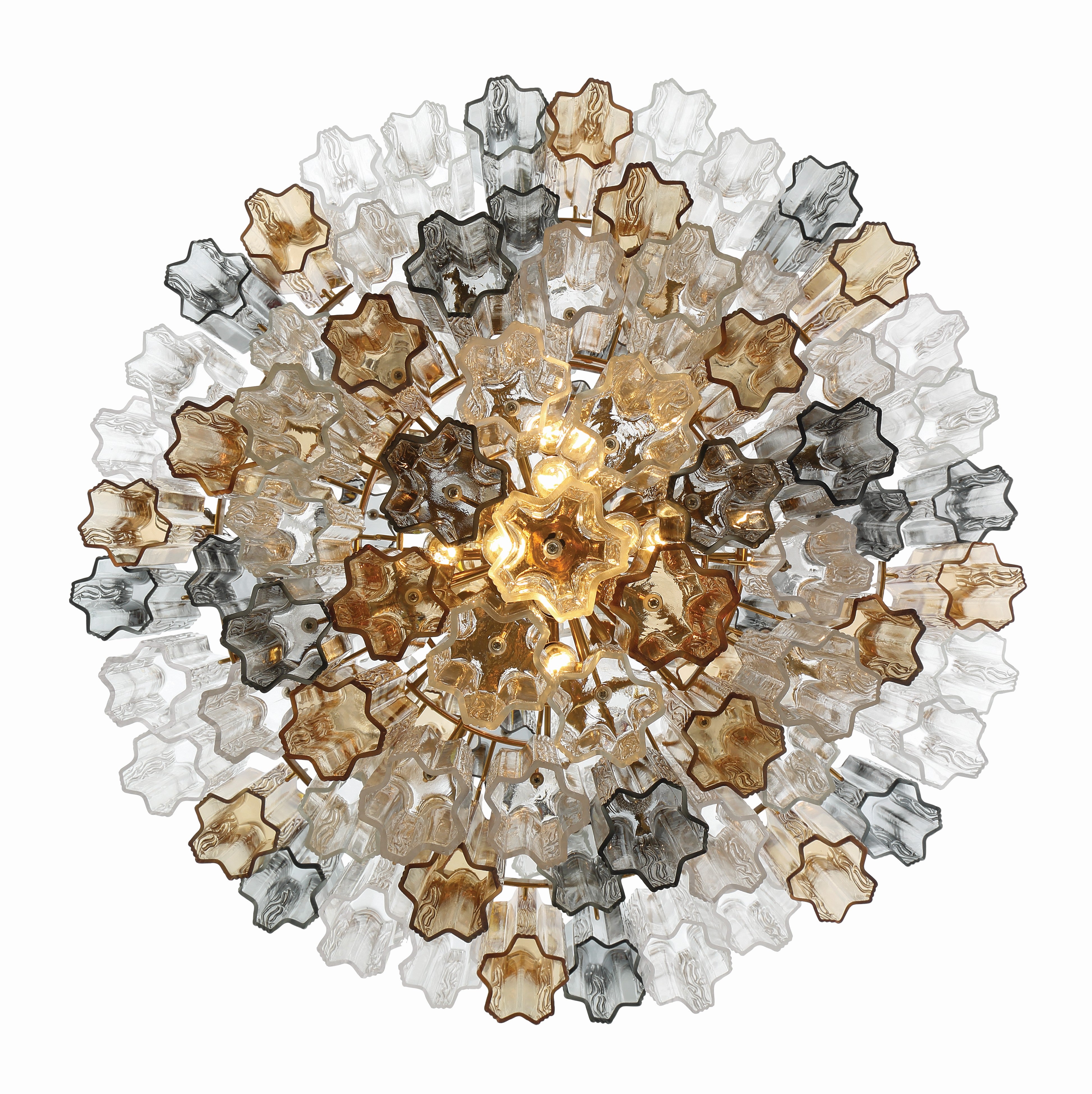 Crystorama Addis ADD-319-AG-AU – 31.5 Inch – 20 Light – Chandelier – Aged Brass – Dry Rated