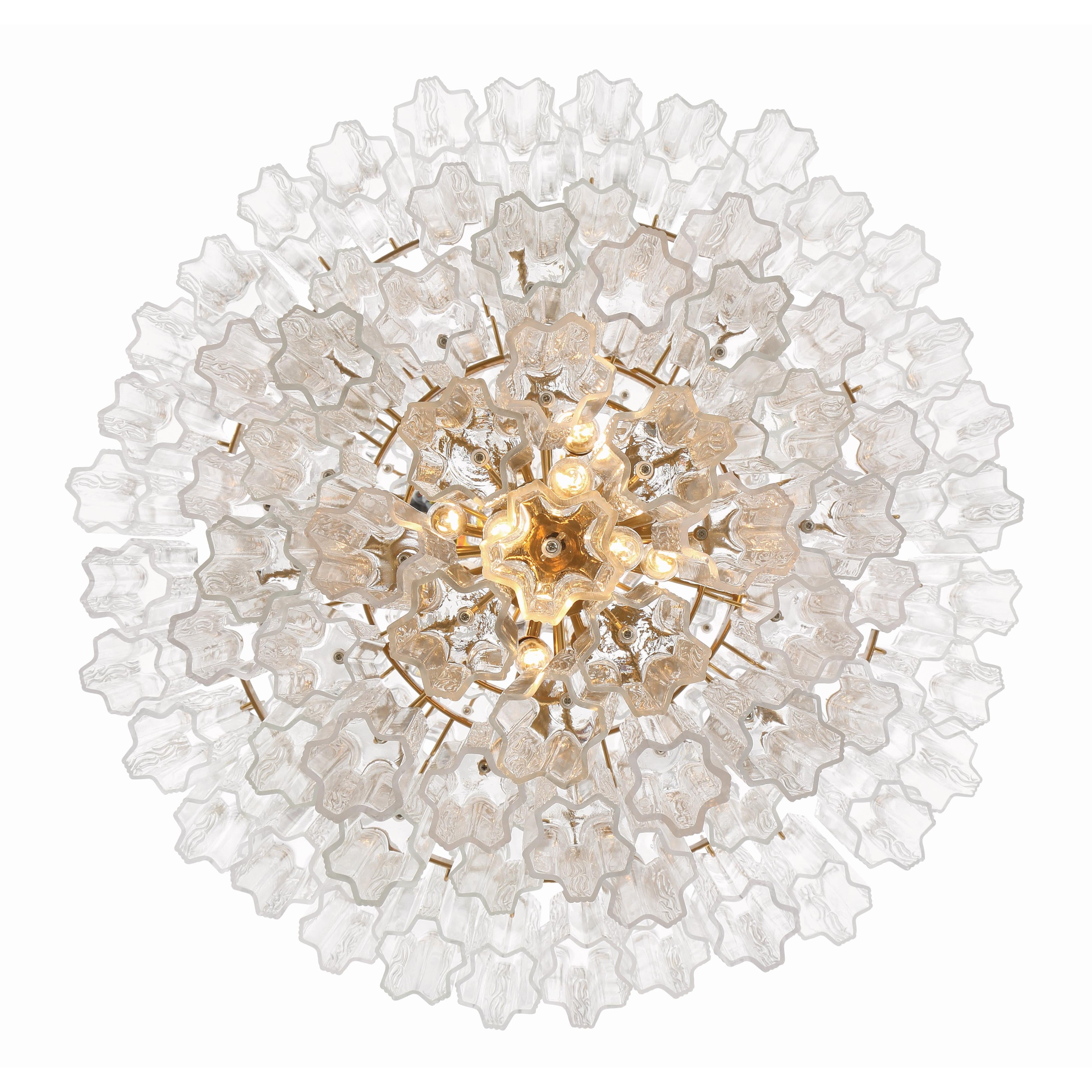 Crystorama Addis ADD-319-AG-CL – 31.5 Inch – 20 Light – Chandelier – Aged Brass – Dry Rated