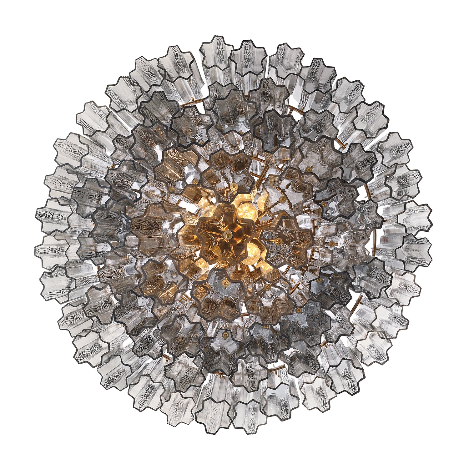 Crystorama Addis ADD-319-AG-SM – 31.5 Inch – 20 Light – Chandelier – Aged Brass – Dry Rated