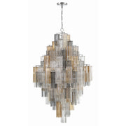 Crystorama Addis ADD-319-CH-AU – 31.5 Inch – 20 Light – Chandelier – Polished Chrome – Dry Rated
