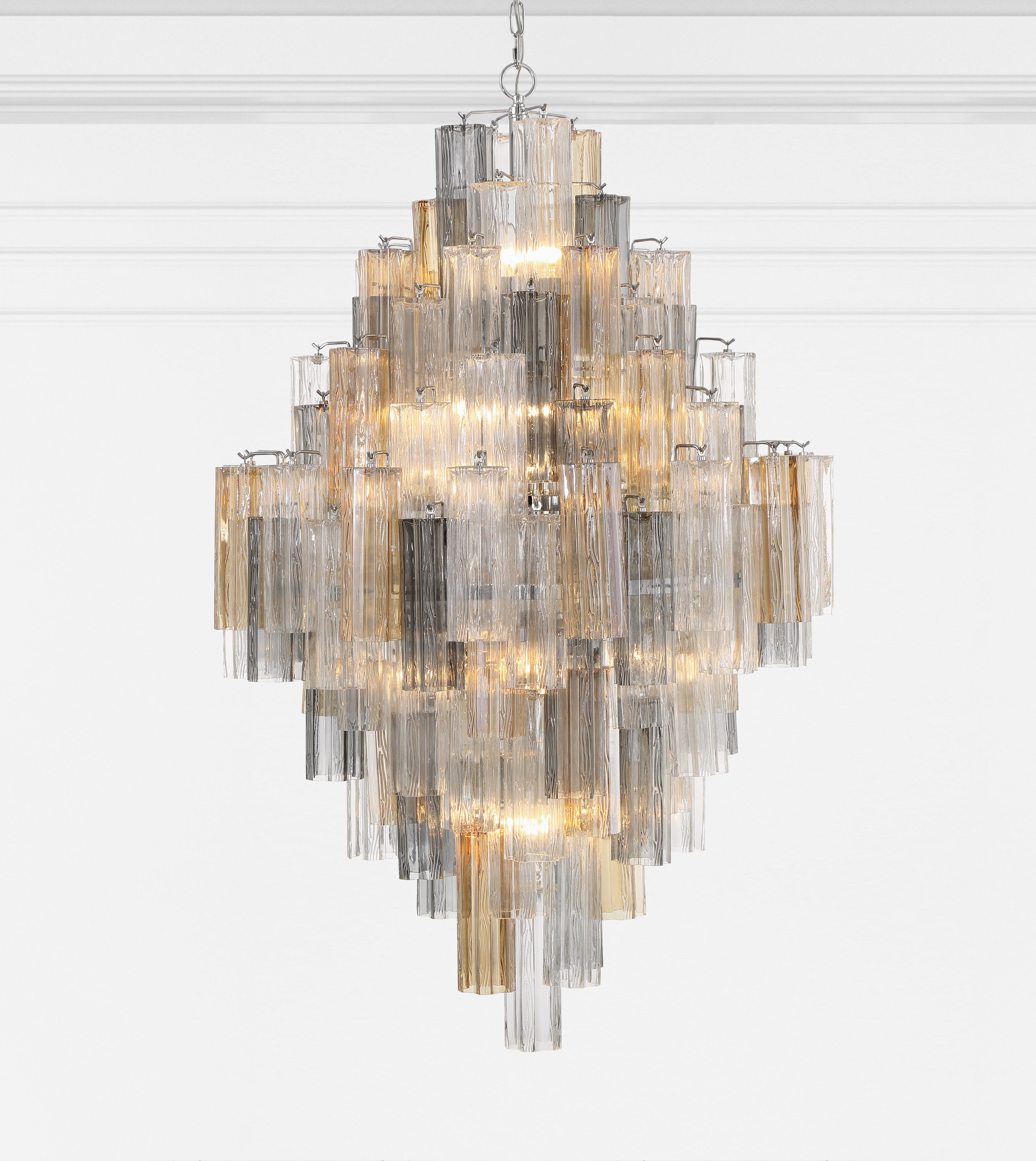 Crystorama Addis ADD-319-CH-AU – 31.5 Inch – 20 Light – Chandelier – Polished Chrome – Dry Rated