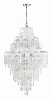Crystorama Addis ADD-319-CH-CL – 31.5 Inch – 20 Light – Chandelier – Polished Chrome – Dry Rated