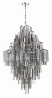 Crystorama Addis ADD-319-CH-SM – 31.5 Inch – 20 Light – Chandelier – Polished Chrome – Dry Rated