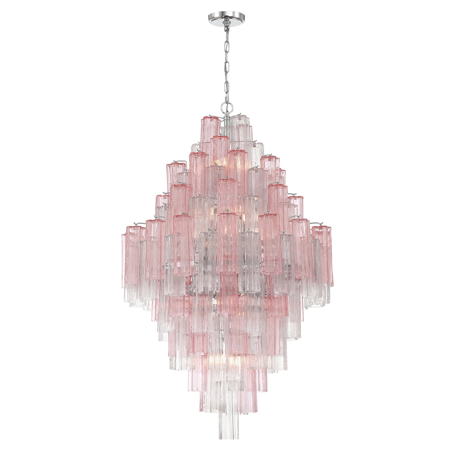 Crystorama Addis ADD-319-CH-SP – 31.5 Inch – 20 Light – Chandelier – Polished Chrome – Dry Rated