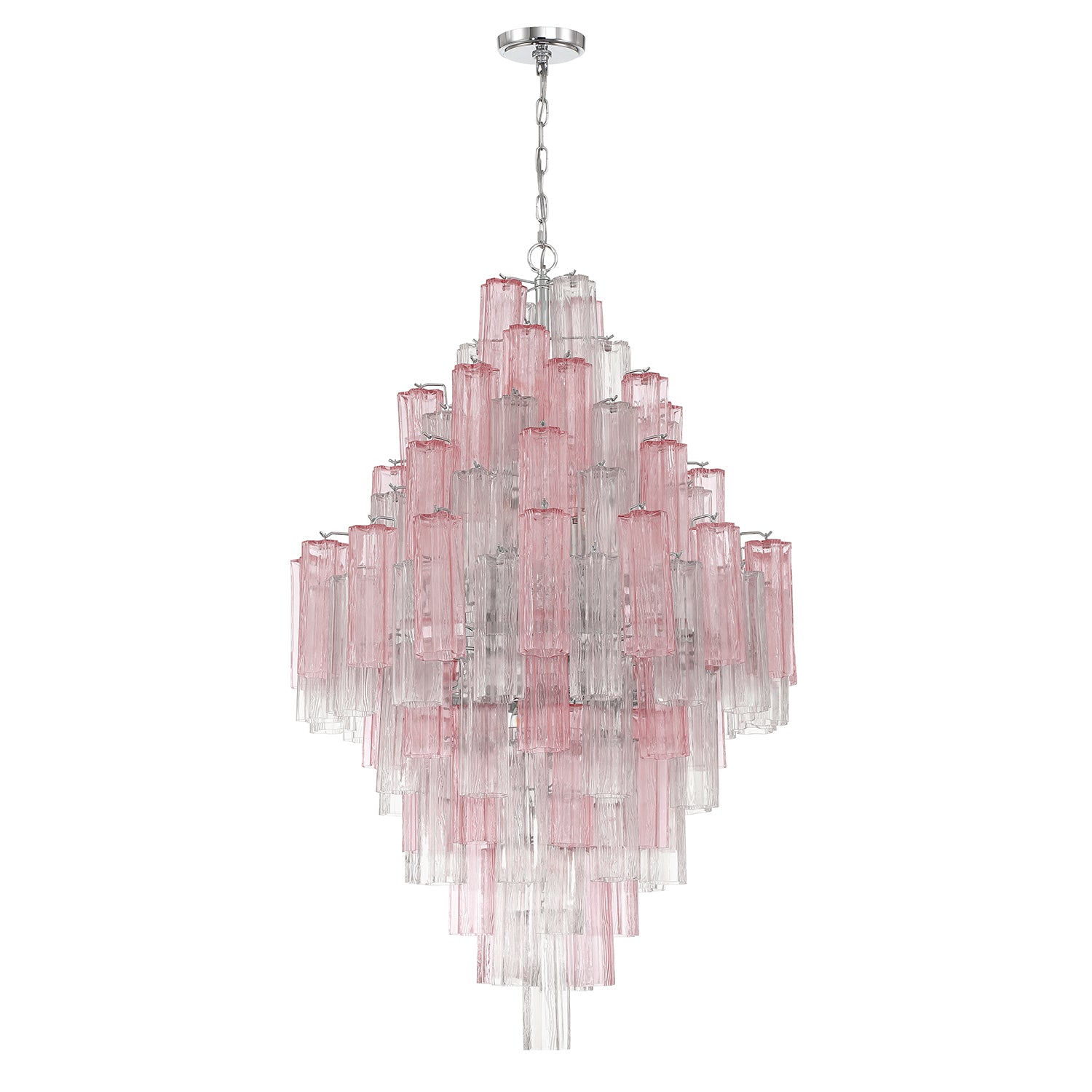 Crystorama Addis ADD-319-CH-SP – 31.5 Inch – 20 Light – Chandelier – Polished Chrome – Dry Rated