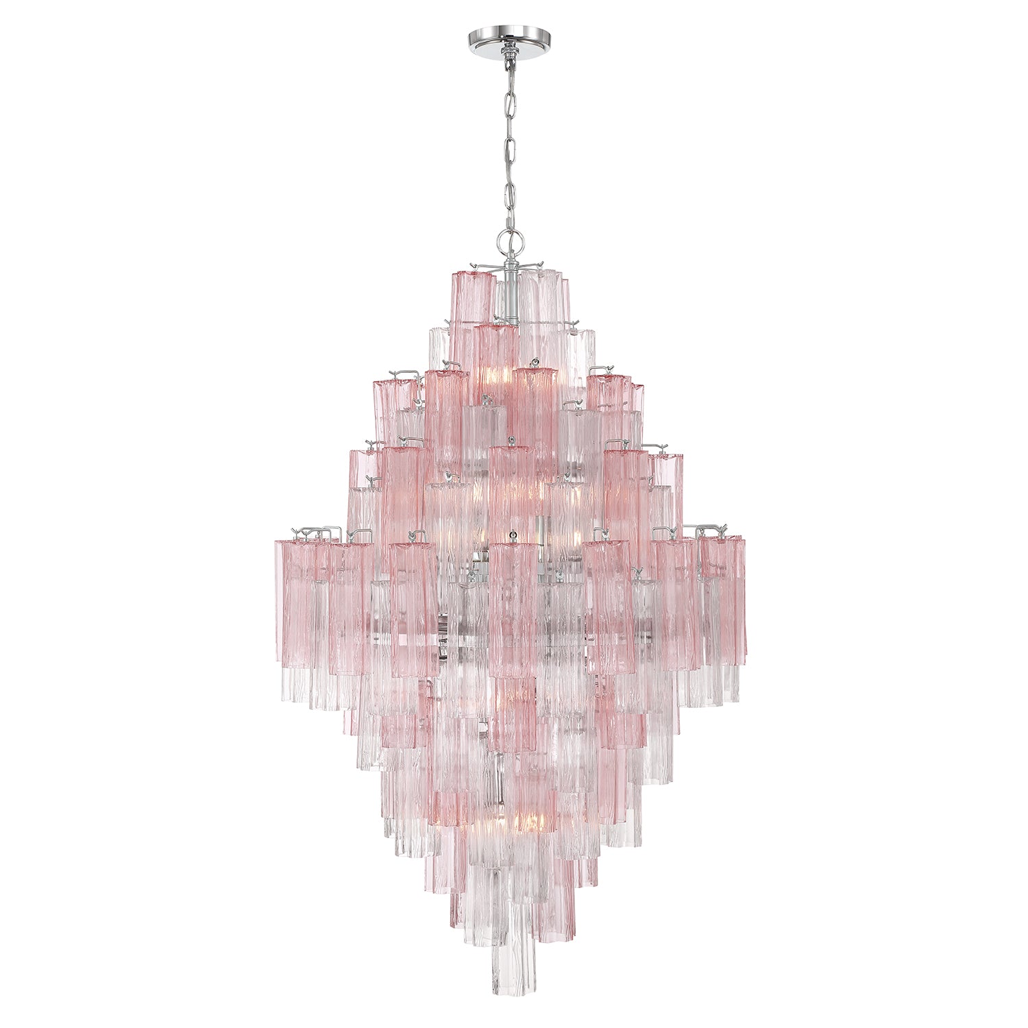 Crystorama Addis ADD-319-CH-SP – 31.5 Inch – 20 Light – Chandelier – Polished Chrome – Dry Rated