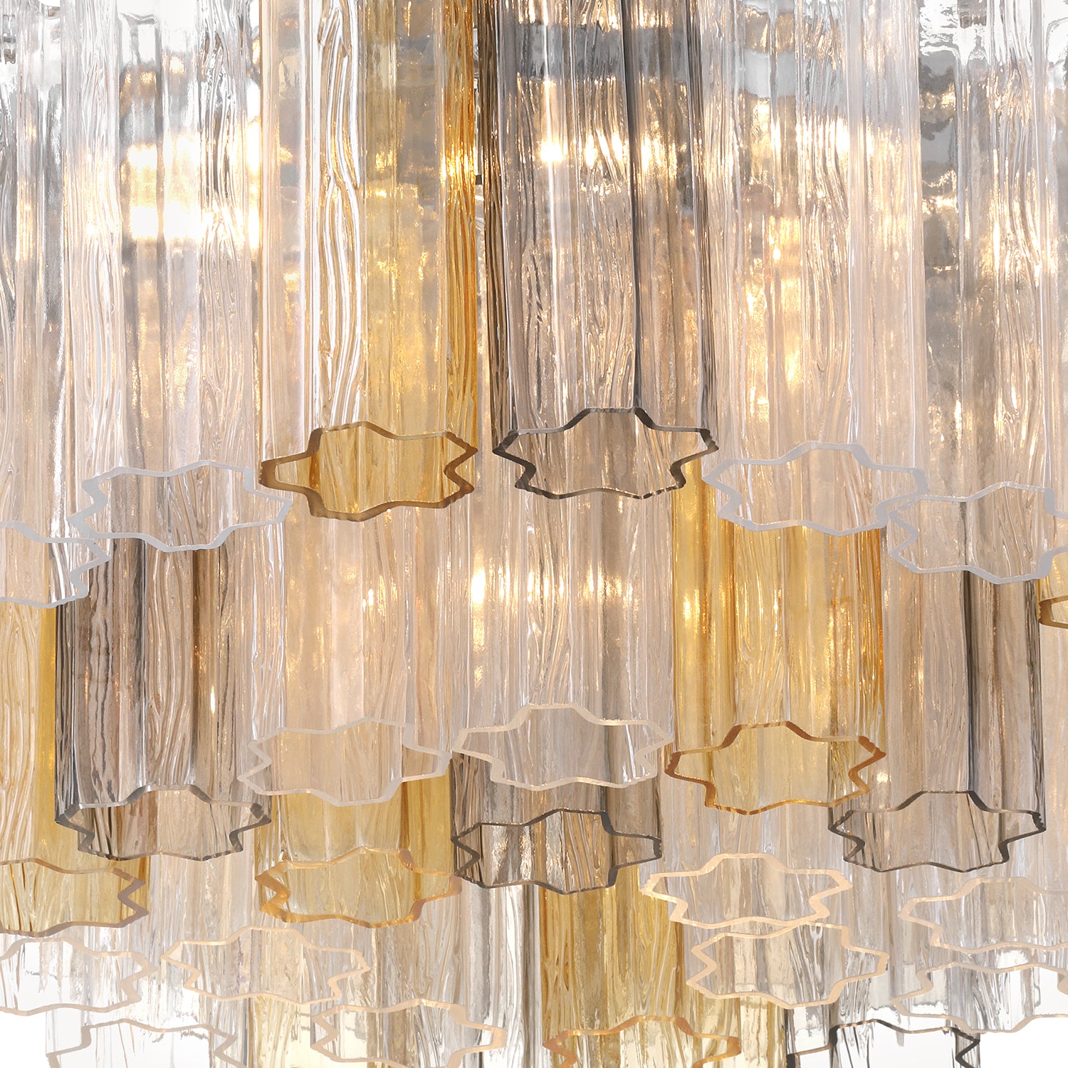 Crystorama Addis ADD-321-CH-AU – 22.25 Inch – 7 Light – Semi Flush Mount Light – Polished Chrome – Damp Rated