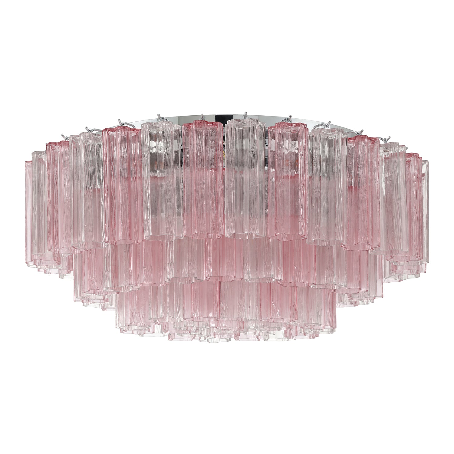 Crystorama Addis ADD-331-CH-SP – 32 Inch – 16 Light – Semi Flush Mount Light – Polished Chrome – Damp Rated