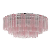 Crystorama Addis ADD-331-CH-SP – 32 Inch – 16 Light – Semi Flush Mount Light – Polished Chrome – Damp Rated