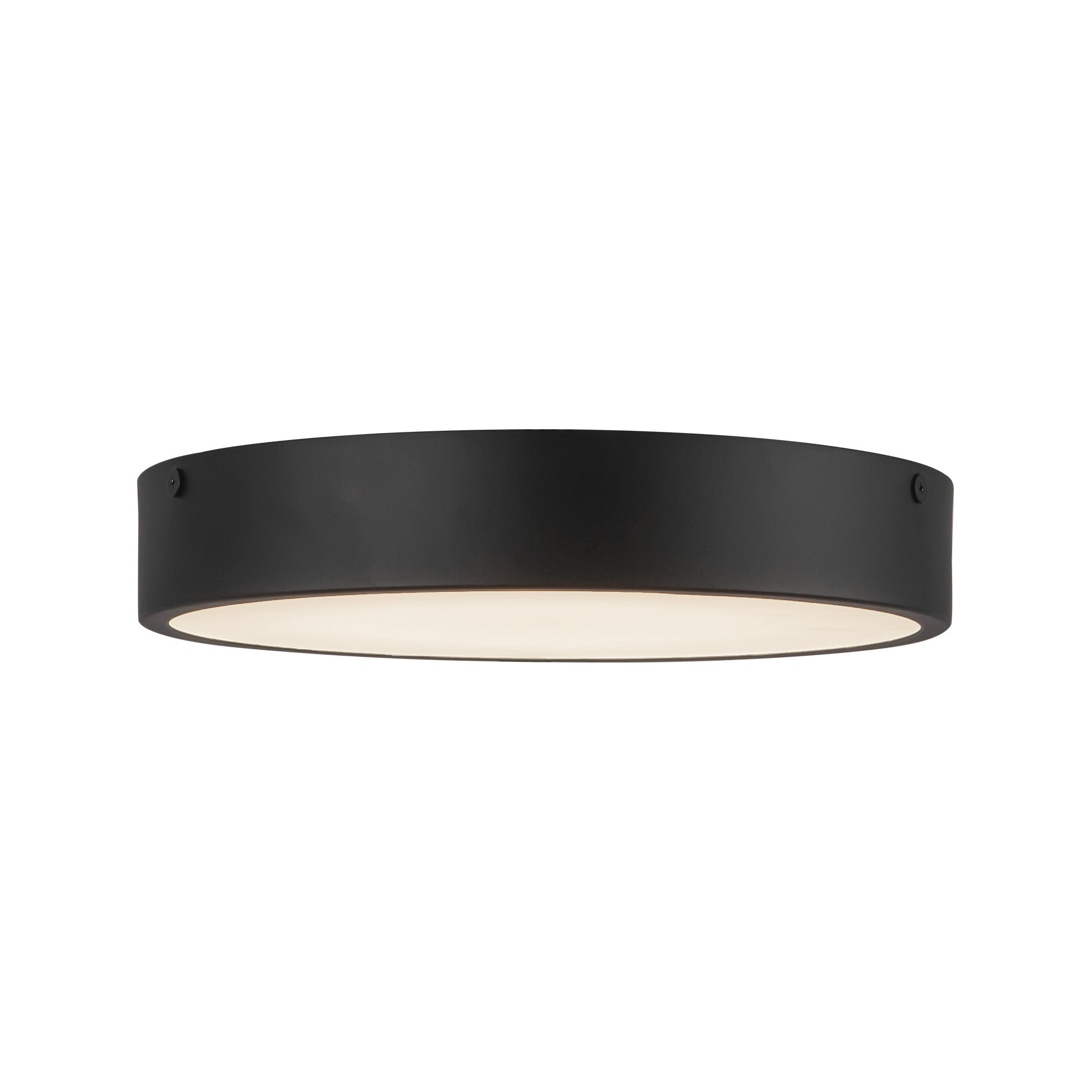 Adelaide 11-in Matte Black LED Flush Mount