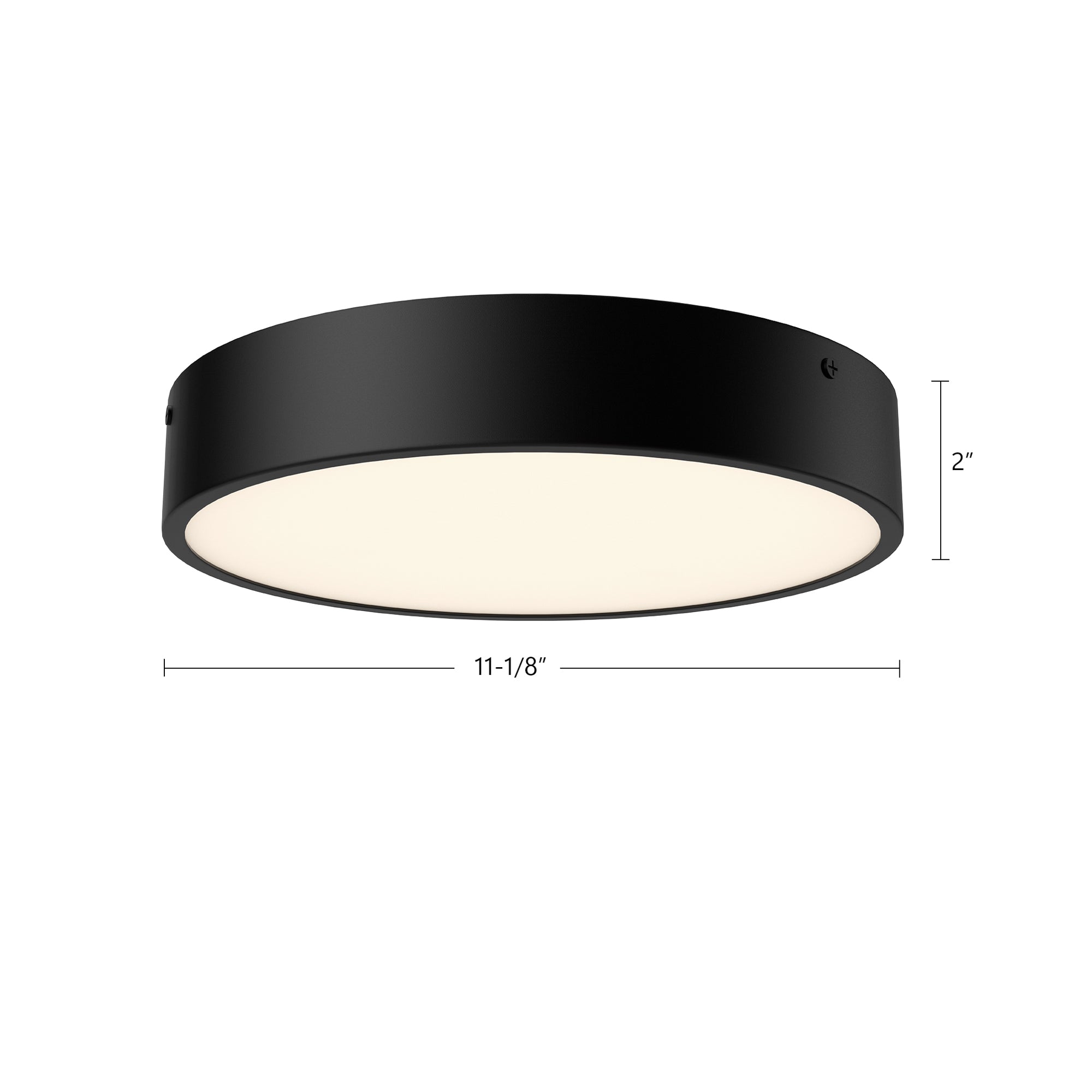 Adelaide 11-in Aged Gold LED Flush Mount
