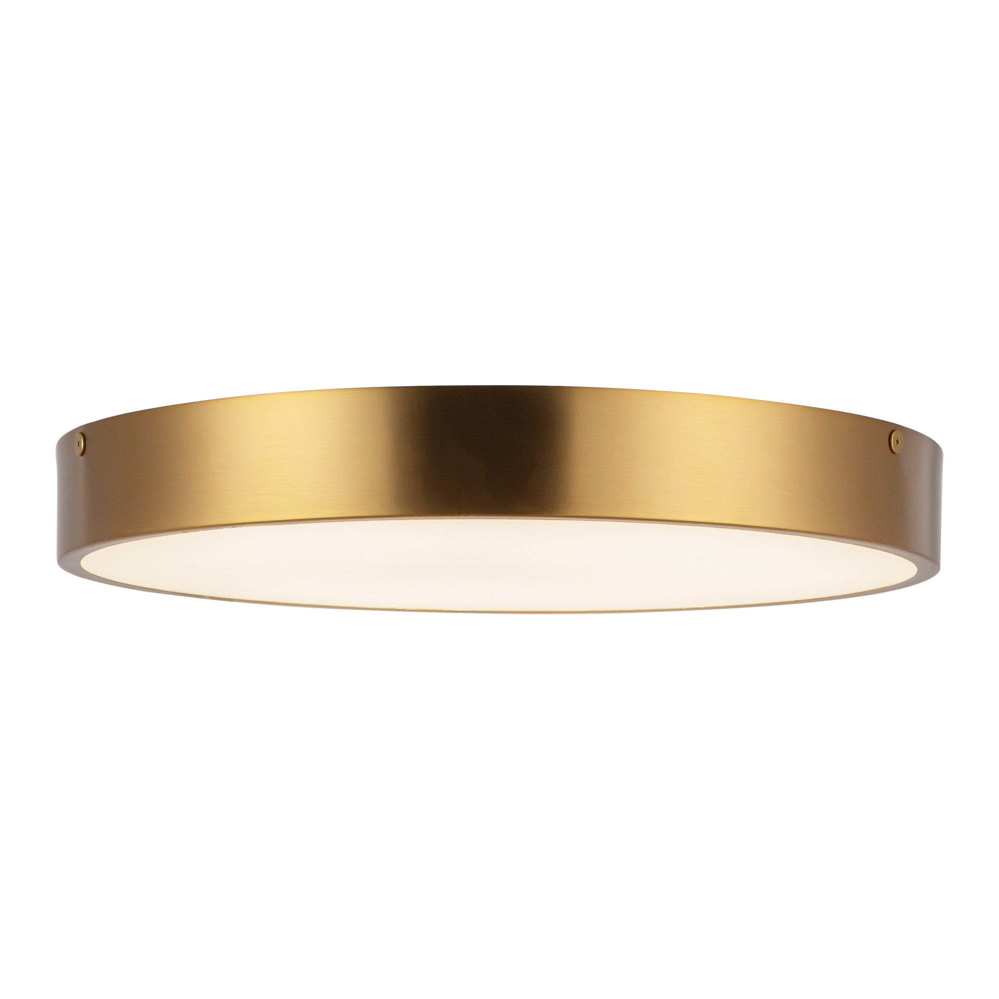 Adelaide 15-in Aged Gold LED Flush Mount