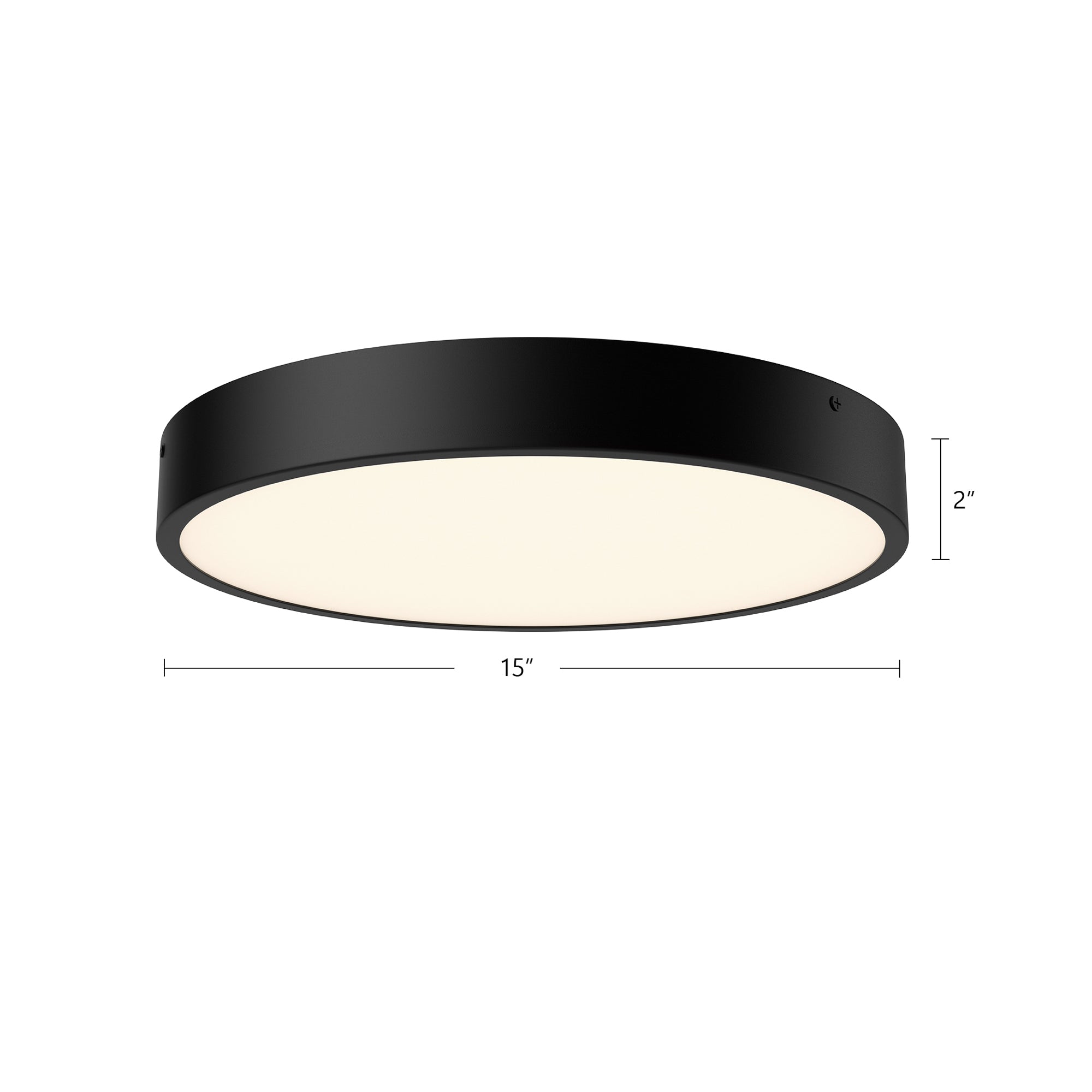 Adelaide 15-in Aged Gold LED Flush Mount