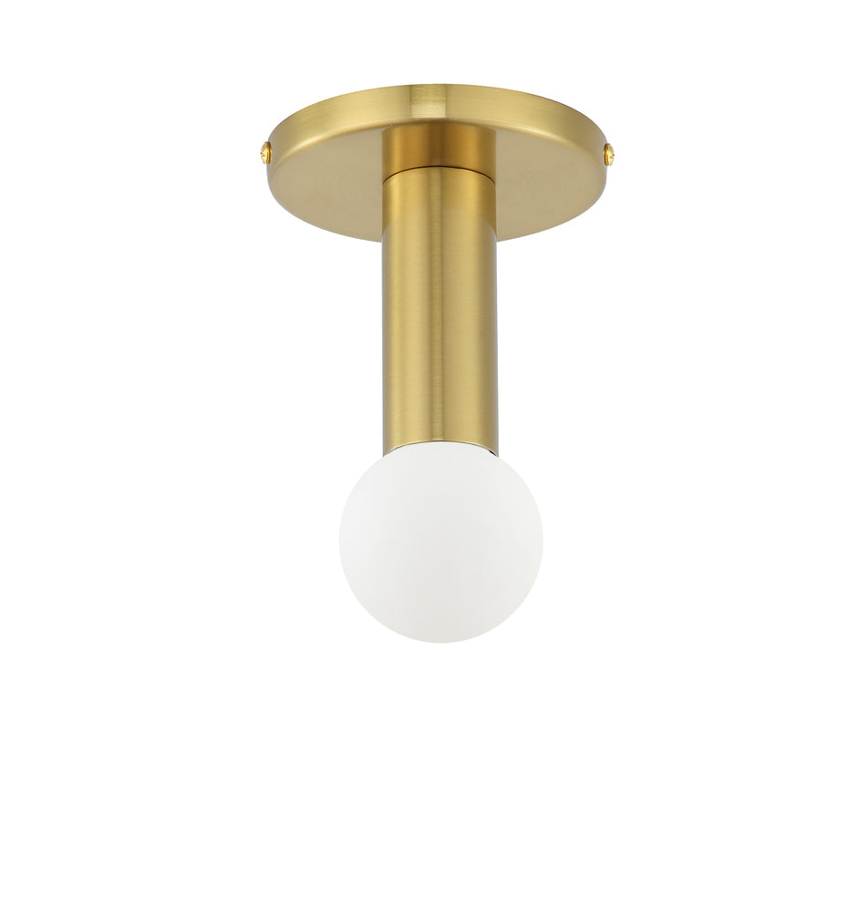 Dainolite ADAMS ADS-41FH-AGB Flush Mount Transitional - Aged Brass