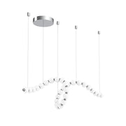 Akoya 29 Light Chrome LED Chandeliers