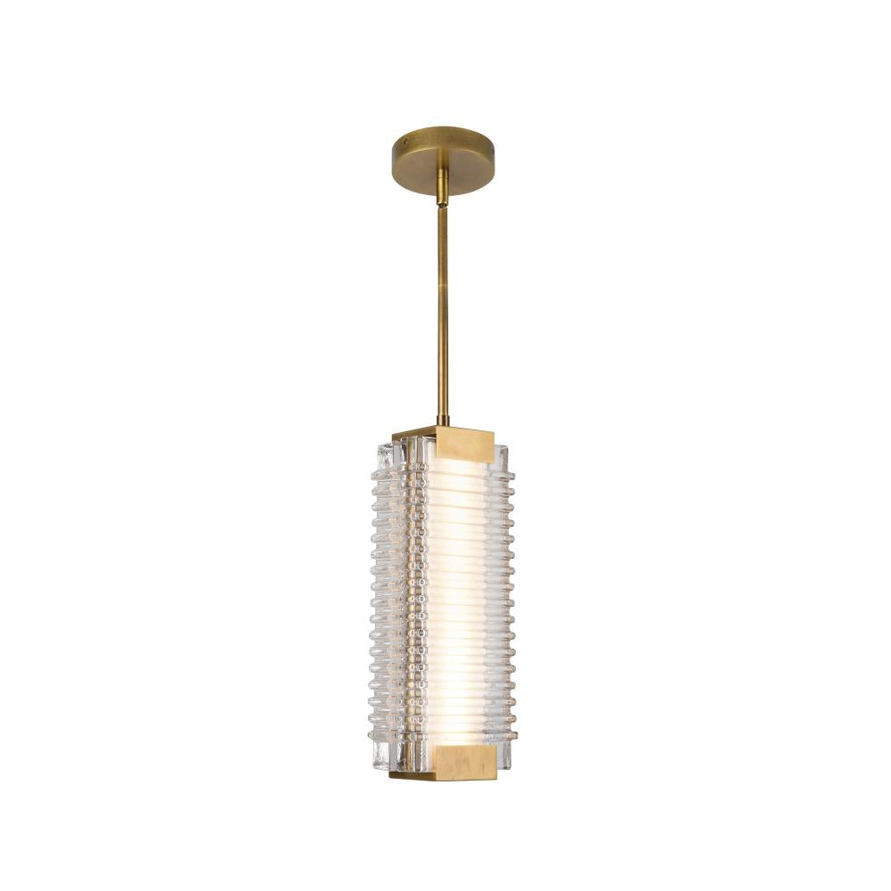 Alora Lighting ALAI PD374316VBCR-UNV Pendant - Vintage Brass