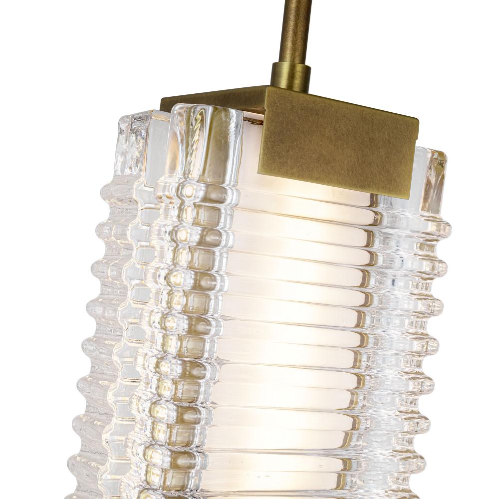 Alora Lighting ALAI PD374624VBCR-UNV Pendant - Vintage Brass