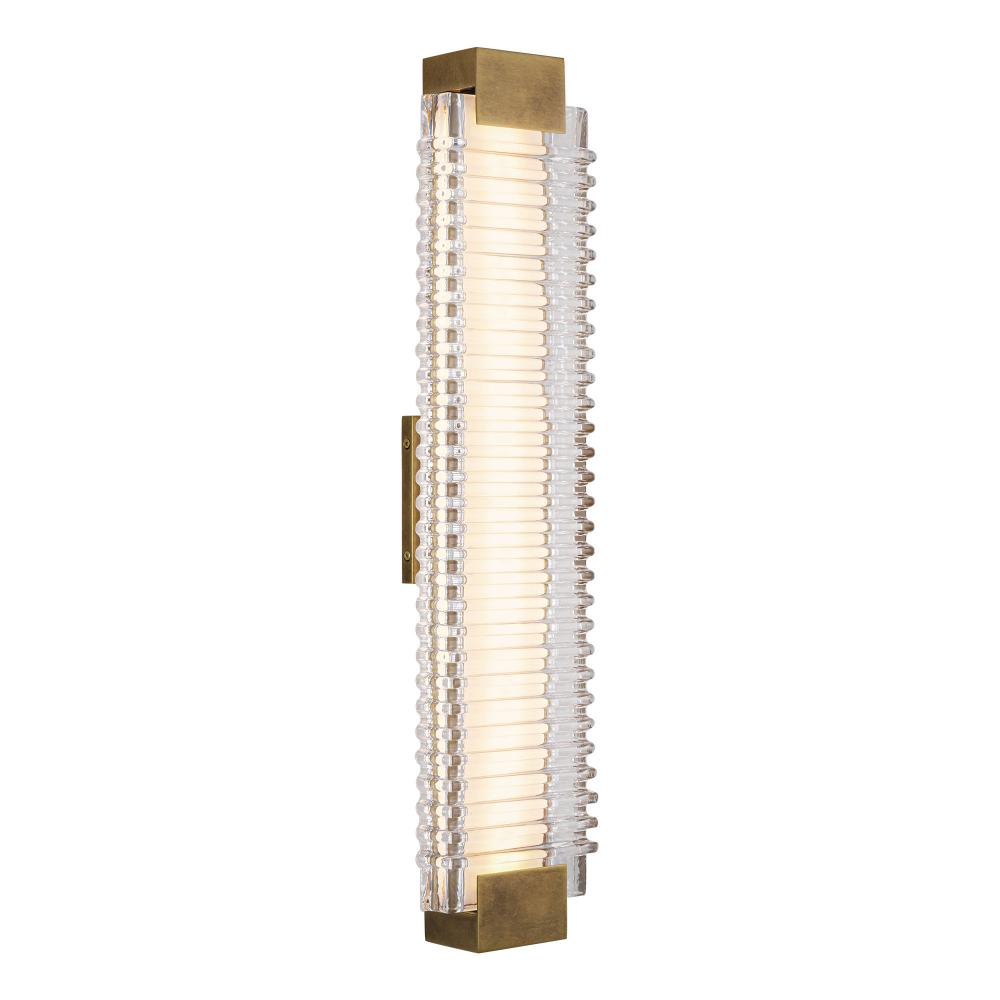 Alora Lighting ALAI WV374225VBCR Bathroom Fixture - Vintage Brass