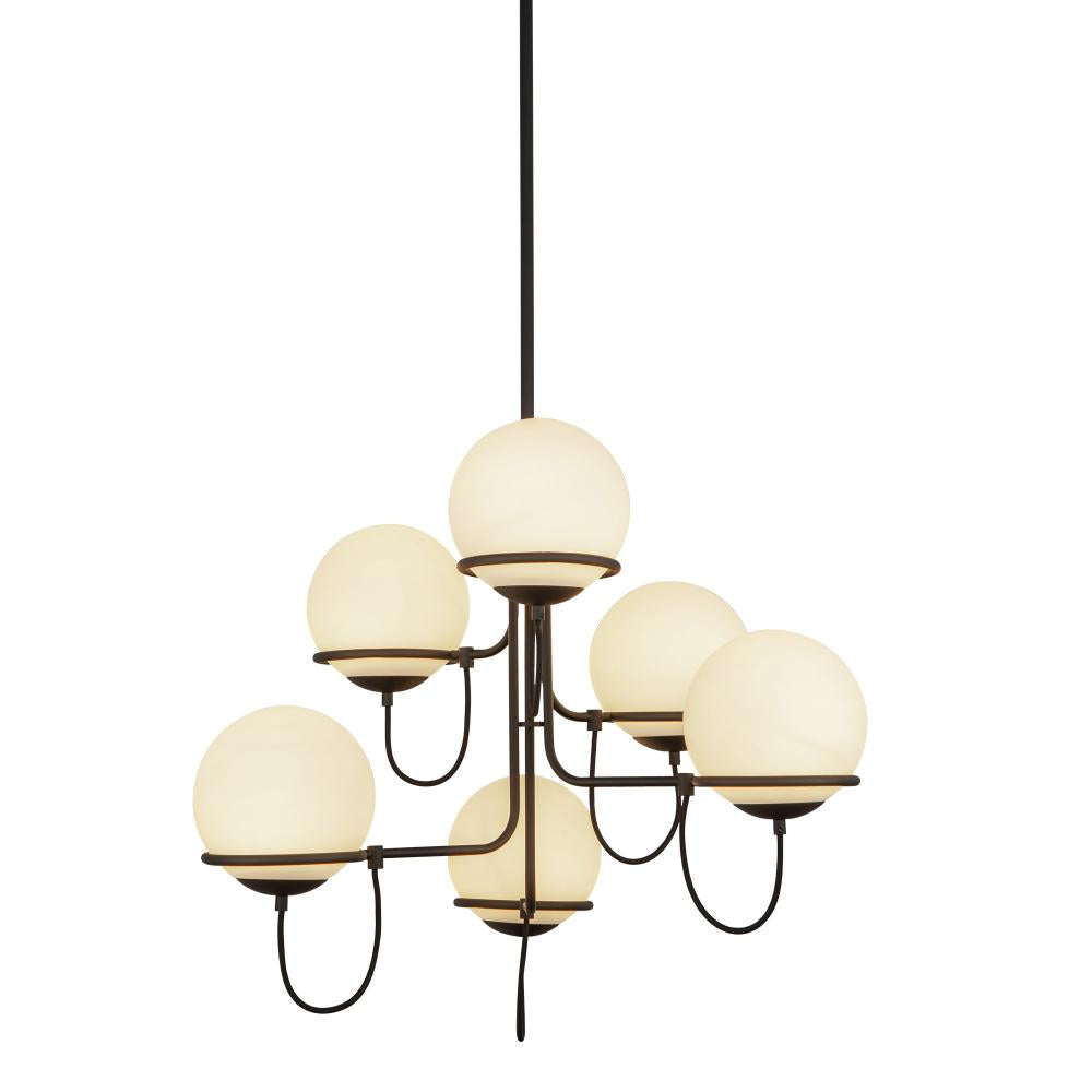 Alora Lighting ALBA CH458632MBOP Chandelier Transitional - Matte Black