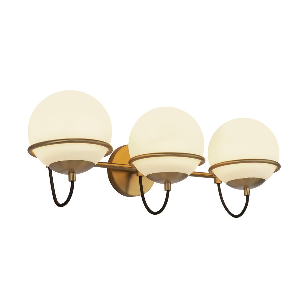 Alora Lighting ALBA WV458324AGOP Bathroom Fixture Transitional - Aged Brass