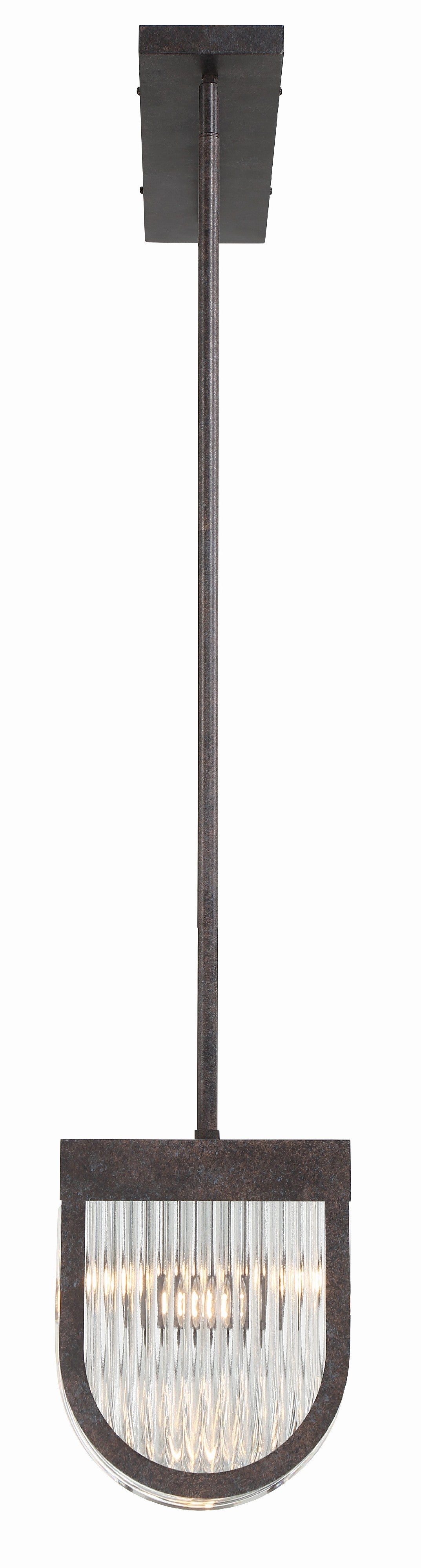 Crystorama Alister ALI-B2007-CZ – 49.75 Inch – 6 Light – Chandelier – Charcoal Bronze – Damp Rated