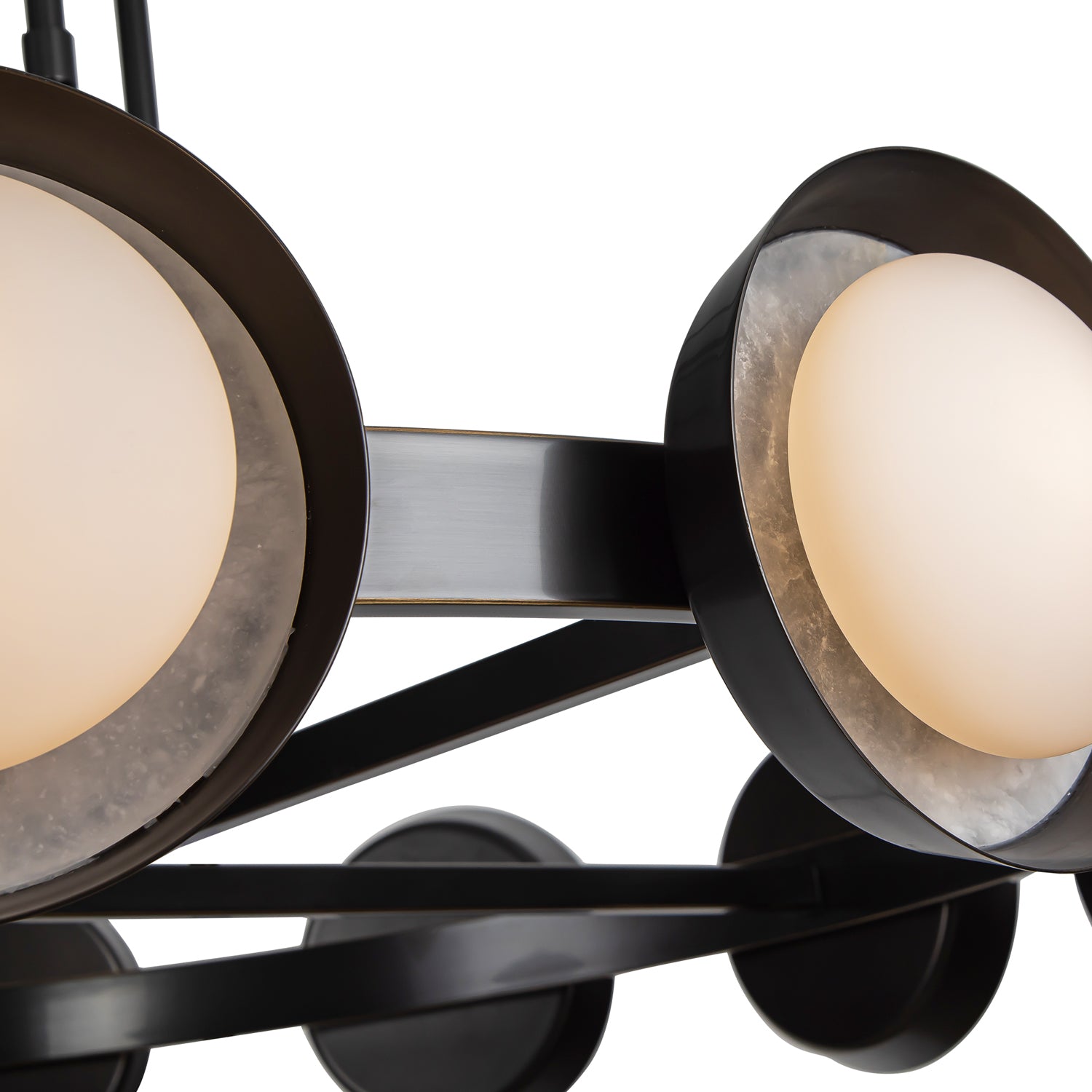 Alonso 50-in Urban Bronze LED Chandeliers