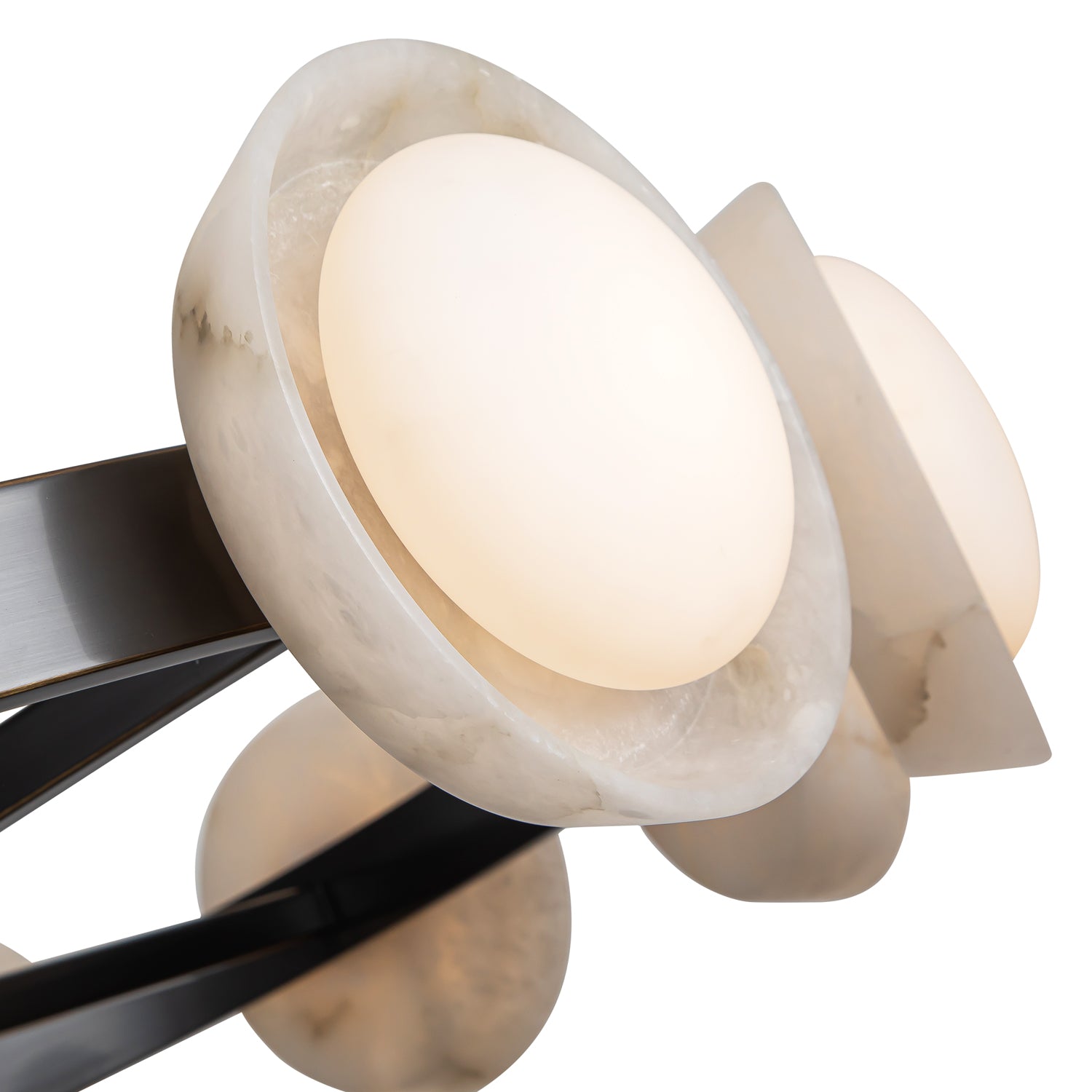 ALORA Lighting CH320050UBAR-UNV Pendant Light, LED, Urban Bronze/Alabaster