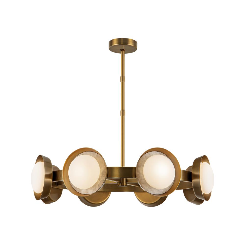 Alora Lighting ALONSO CH320837VB Chandelier - Vintage Brass