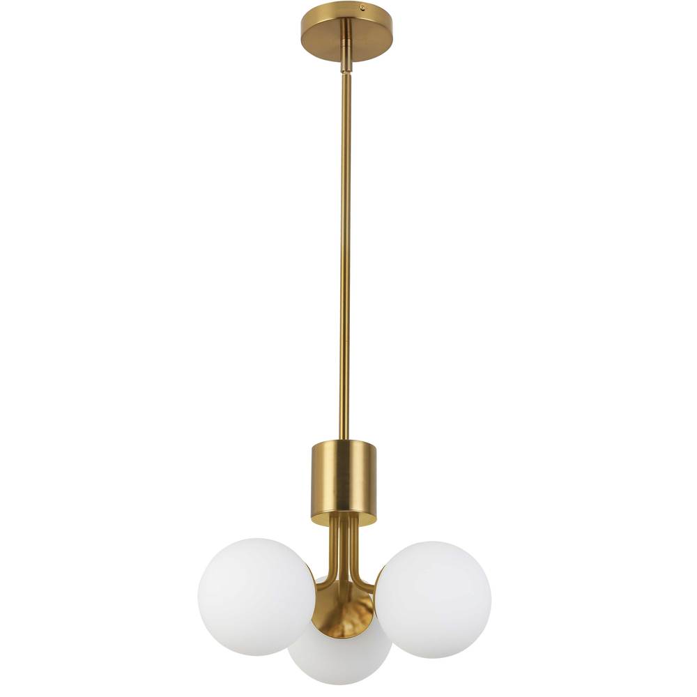 Dainolite AMA-153P-AGB Pendant Contemporary - Aged Brass