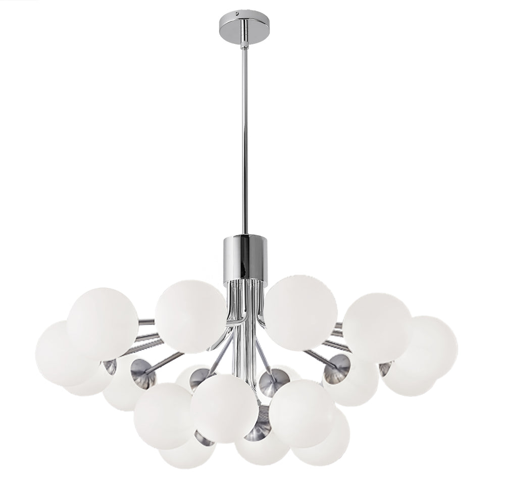 Dainolite AMANDA AMA-3618C-PC Chandelier Contemporary - Polished Chrome