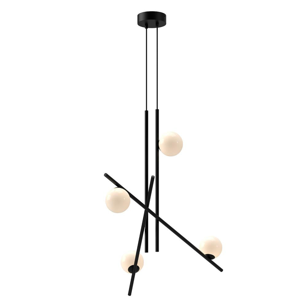 Kuzco Lighting Inc. AMARA CH89832-BK/GO Chandelier - Black