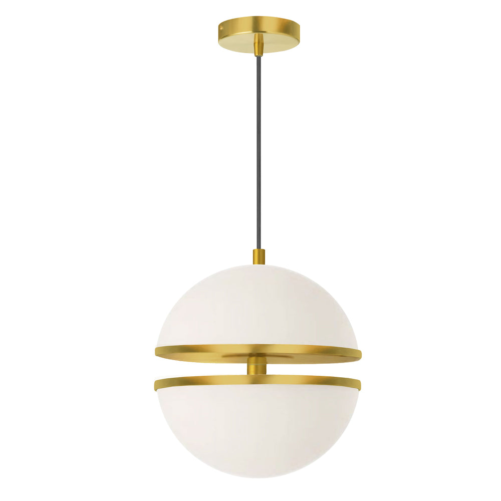 Dainolite ATOMIC AMC-1330LEDP-AGB Pendant Modern - Aged Brass