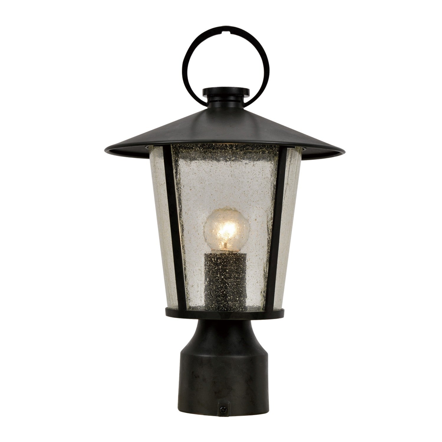 Crystorama Andover AND-9207-SD-MK – 9 Inch – 1 Light – Outdoor – Matte Black – Wet Rated