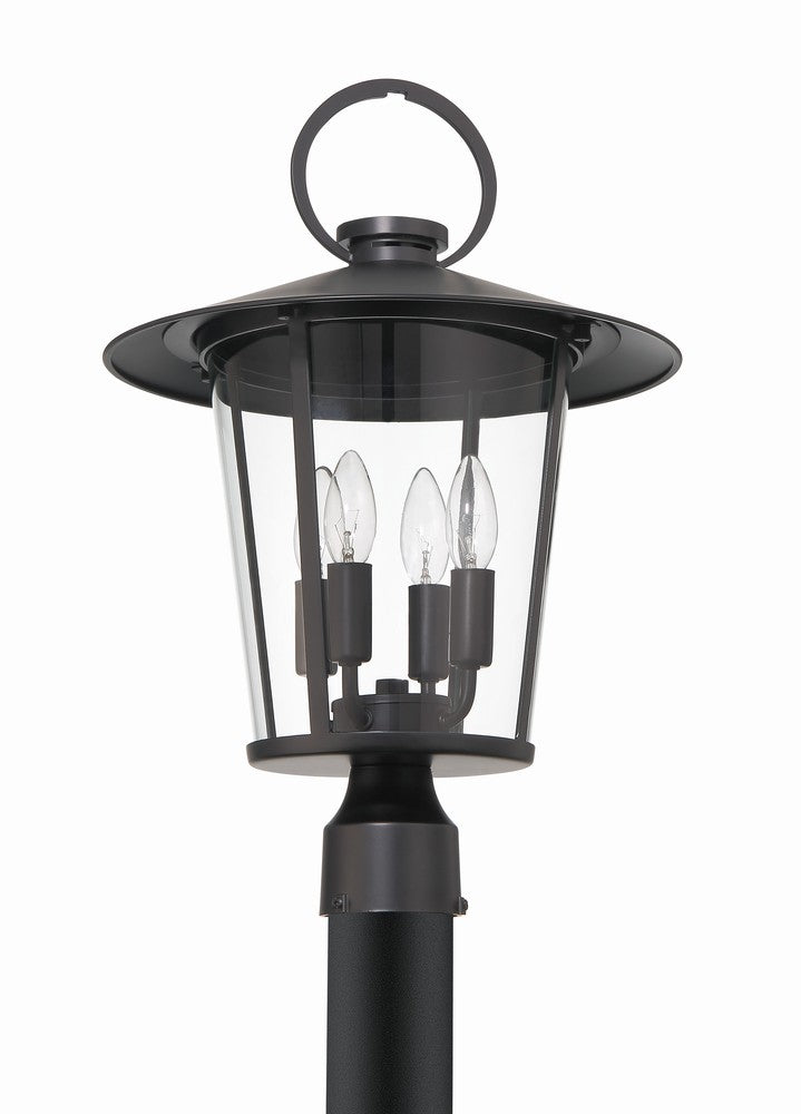 Crystorama ANDOVER AND-9209-CL-MK Exterior Modern - Matte Black