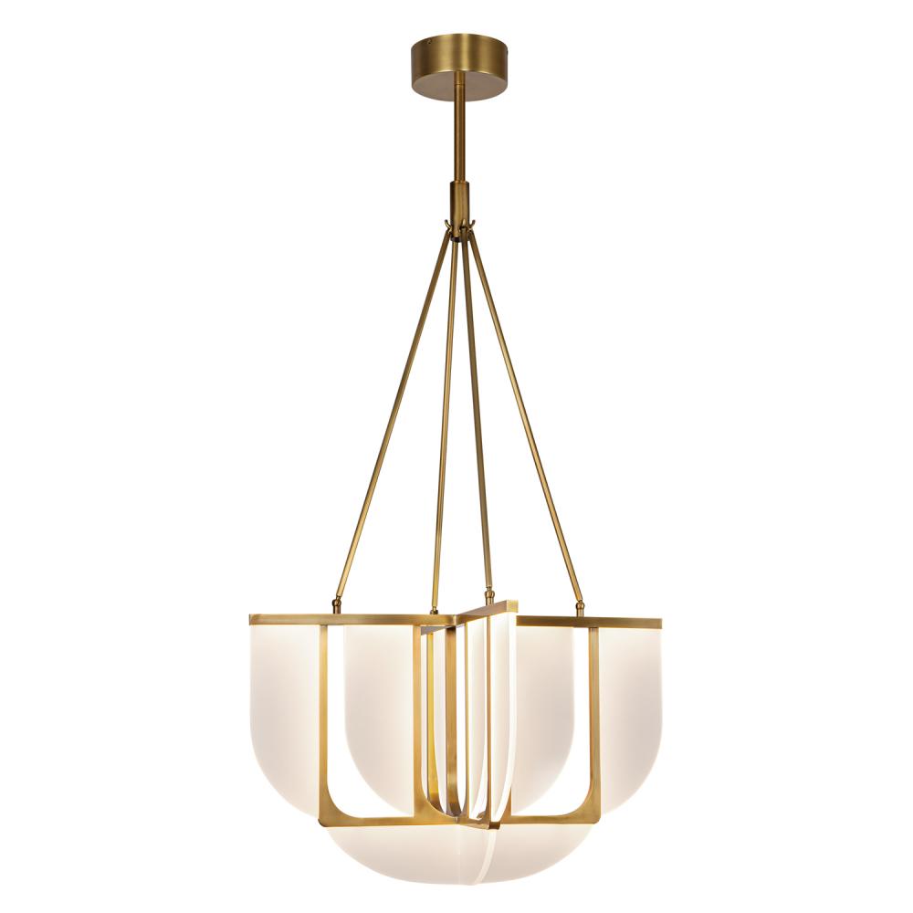 Alora Lighting ANDERS CH336830VB Chandelier - Vintage Brass