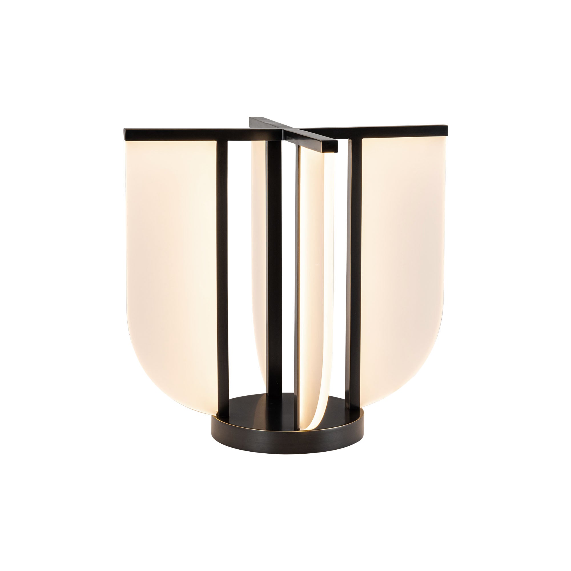 Anders 16-in Urban Bronze LED Table Lamp