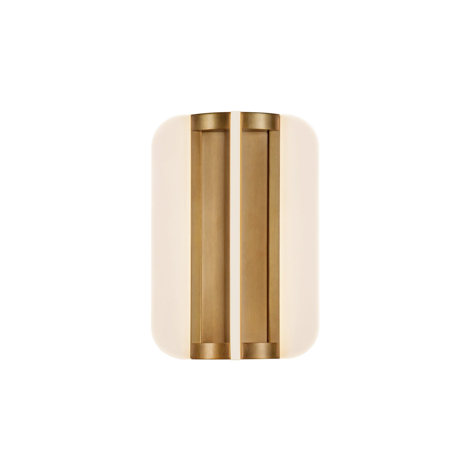 Anders 10-in Vintage Brass LED Wall/Vanity