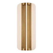 Anders 17-in Vintage Brass LED Wall/Vanity
