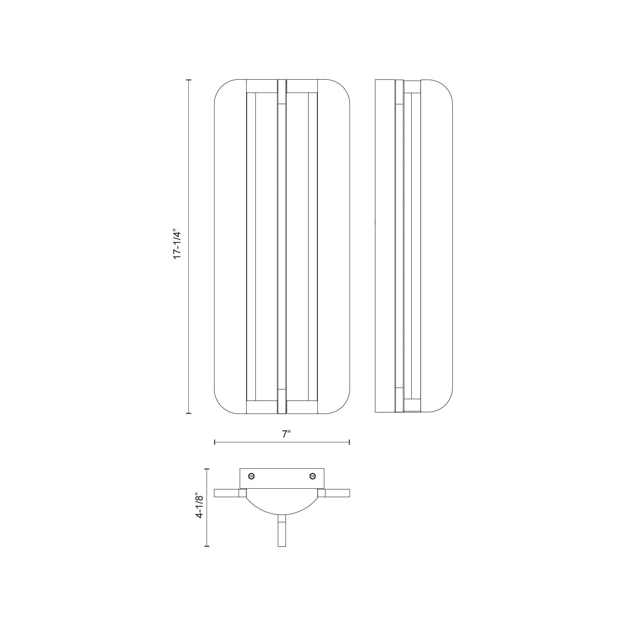 Anders 17-in Vintage Brass LED Wall/Vanity